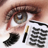 Set od 10 Dizajnerskih Magnetnih Trepavica za Očaravajući Pogled