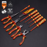 Profesionalni 11-dijelni set električarskog alata "Harden" - Savršeno za sve vaše električarske projekte!