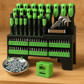 Zaokružite svoju kolekciju alata s ovim 118-dijelnim setom magnetskih odvijača i bitova!