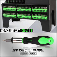 Zaokružite svoju kolekciju alata s ovim 118-dijelnim setom magnetskih odvijača i bitova!