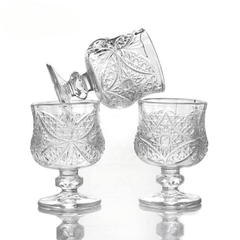 Elegant 12-dijelni Vintage set čaša za svečanu atmosferu