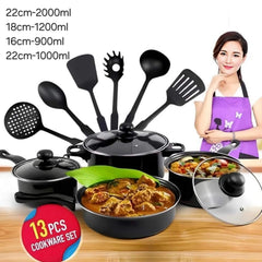 Komplet posuđa od 13 dijelova - Savršeni suputnik za vašu kuhinju!