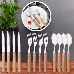 Elegantni 18-dijelni Set Pribora za Jelo - Savršen za Svaku Priliku!