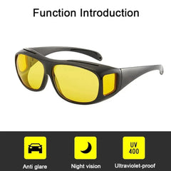 2 para naočala za noćnu i dnevnu vožnju "HD Vision" - Savršena jasnoća u svim uslovima!