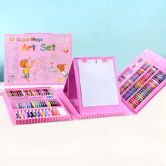 Komplet Likovnih Alata s 208 Komponenti za Kreativno Izražavanje