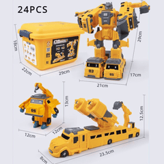 24-dijelni Magnetni Transformers Kreativni Set za Igru i Izgradnju