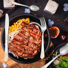 Elegantan 24-dijelni set pribora za jelo