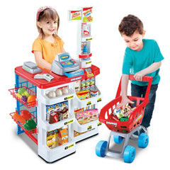 Čarobni 24-Dijelni Električni Trgovački Pult za Mala Djeca
