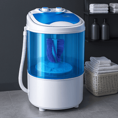 Compacte 2-in-1 Mini Wassererkärungsmaschine für einfache Wäschepflege - DENX