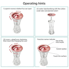 Stolna Lampa sa Aroma Difuzorom 2u1 za Stvaranje Savršene Atmosfere