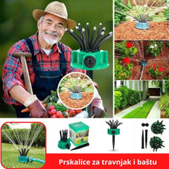 Inovativna 360° vrtna prskalica za savršeno zalijevanje!