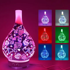 Elegantni 3D Aroma Difuzor i Ovlaživač Zraka za Uživanje u Mirisu