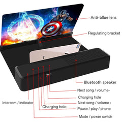 Inovativno 3D Povećalo za Mobitel s Integriranim Bluetooth Zvučnikom