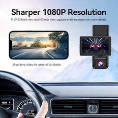 Kompakte 3-in-1 Auto Kamera für maximale Sicherheit und Komfort