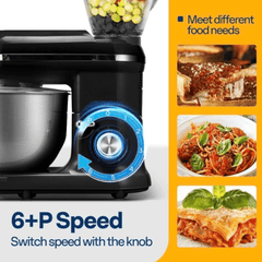 أجهزة خلط عالية الأداء مع وعاء، خلاط، وملحق لفرم اللحوم 1400 واط