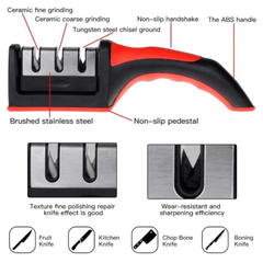 3u1 Profesionalni Oštrač Noževa za Precizno Brzu Oštrinu