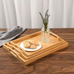 Conjunto 3 en 1 de Tablas de Bambú "TD-3