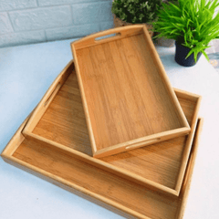 Conjunto 3 en 1 de Tablas de Bambú "TD-3