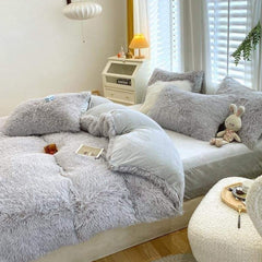 Očaravajući 4-dijelni Fluffy set posteljine