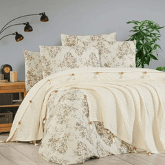 Set posteljine "Tubanur Pique" u 4 dijela za savršen san