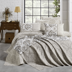 Elegantni 4-dijelni set posteljine "Tubanur Romano" za savršen san