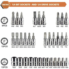 Komplet od 46 dijelova: Geda i Bitovi za Sve Vaše Potrebe