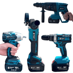 Set Completo di 4 in 1 AKU STRAUS - Praticità e Versatilità per Ogni Esigenza!