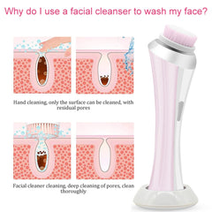 4u1 Višefunkcijska Električna Četka za Čišćenje Lica za Glatku i Sijajnu Kožu