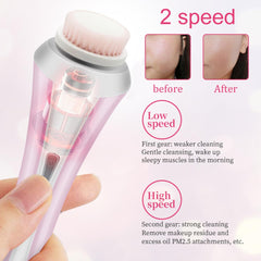 4u1 Višefunkcijska Električna Četka za Čišćenje Lica za Glatku i Sijajnu Kožu