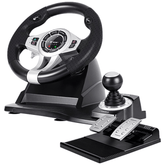 4u1 Gaming Steering Wheel (Compatible with PC, PS3, PS4, Xbox One)