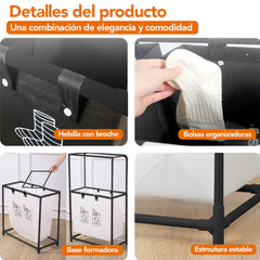 Praktična 4u1 Košara za Veš - Organizujte Svoj Veš Efikasno!