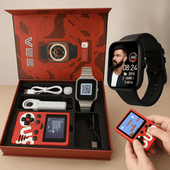 Unikatni 4u1 Pametni Sat i Vintage Retro Konzola "V59