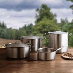 Versatile 4-in-1 Lonaca Stock Pot Set