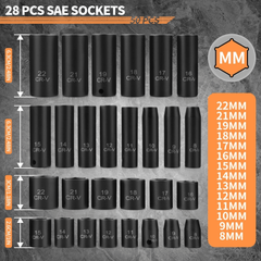 Komplet od 50 visokokvalitetnih nasadnih ključeva za sve vaše radne potrebe