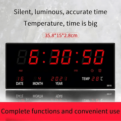 Elegantni 5u1 LED digitalni sat "JH-3615