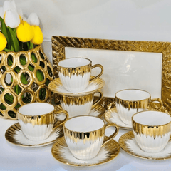 Elegantni 6-dijelni Set Porculanskih Šolja "Ana" za Savršene Trenutke