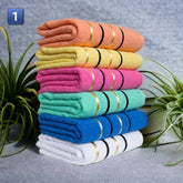 Luksuzni 6-dijelni set velikih turskih peškira