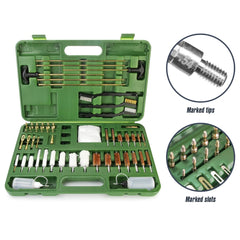 Kompletní 60-dijelni set za njegovanje i održavanje oružja