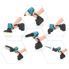 Makita 6-in-1 Aku Set: Versatile Power Tool Essentials