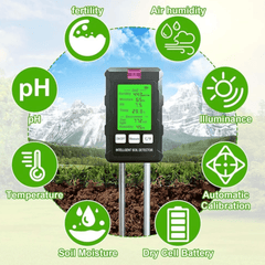 6u1 Pametni Tester za Tlo - Precizno i Jednostavno Mjerenje vlažnosti i Kvalitete Zemljišta