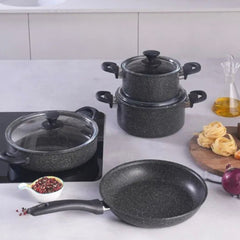 Elegantan 7-dijelni set posuđa od granita "My Cook