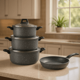 Elegantan 7-dijelni set posuđa od granita "My Cook