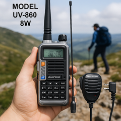 📡🔥 BAOFENG / MOTOROLA UV-80 – PROFESIONALNA DVOPOJASNA RADIO STANICA! 🔥📡