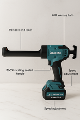 AKU Pistolj za silikon MAKITA — profesionalna bežična rešena za brtvljenje i fuge