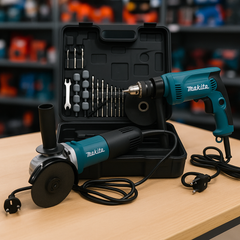⚙️ SET Bušilica i Brusilica Makita – Snaga i preciznost u vašim rukama