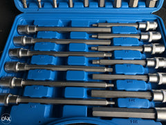 🔧🔥 SET IMBUS NASADNIH KLJUČEVA 1/2″ – 30 KOM | EXTRA DUGI + KRATKI (Cr-V) 🔥🔧