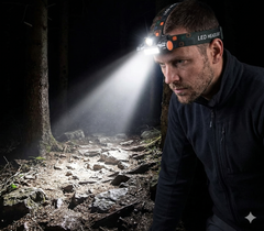 🔥 MINI LED LAMPA ZA GLAVU – KOMPAKTNA, VODOOTPORNA I BRUTALNO PRAKTIČNA! 🔥