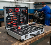 🔧🔥 PROFESIONALNI SET ALATA 139 KOM – CHROME VANADIUM (Cr-V) 🔥🔧