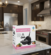 🔥 HOT SELLING – 7-DIJELNI NON-STICK SET ŠERPI I TAVA 🔥