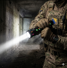 🔦💣 COBA LASER BATERIJSKA LAMPA – EKSTREMNI DOMET | TYPE-C | VODOOTPORNA!